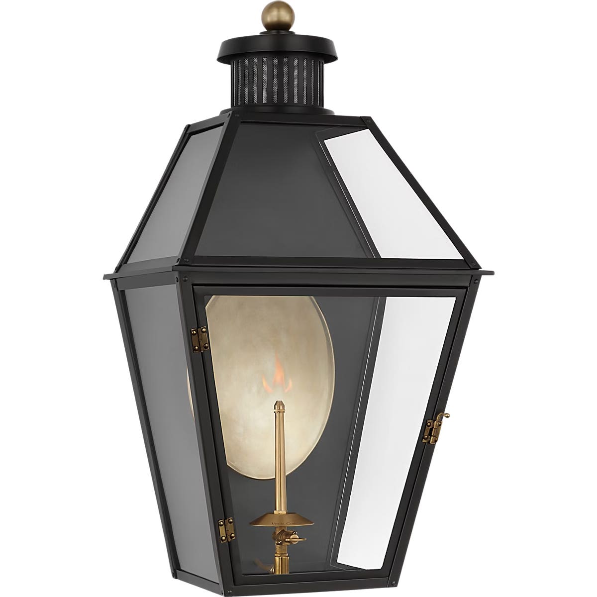 Stratford Medium 3/4 Gas Wall Lantern - CHO2451 | Visual Comfort