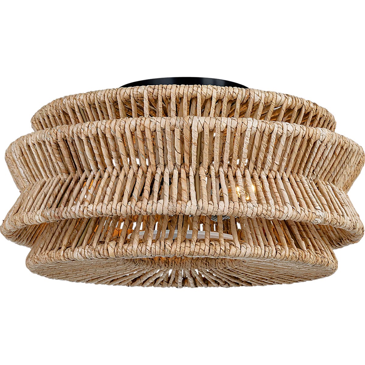 Antigua Large Drum Semi-Flush Mount - CHC4015 | Visual Comfort