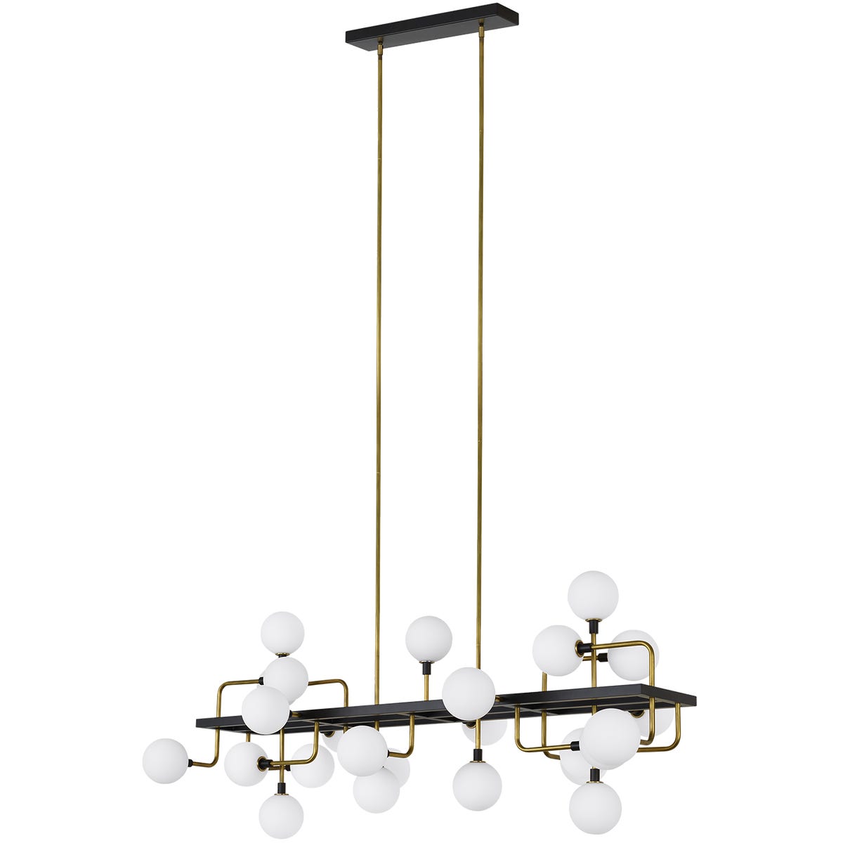 Viaggio Linear Chandelier - 700LSVGO | Visual Comfort