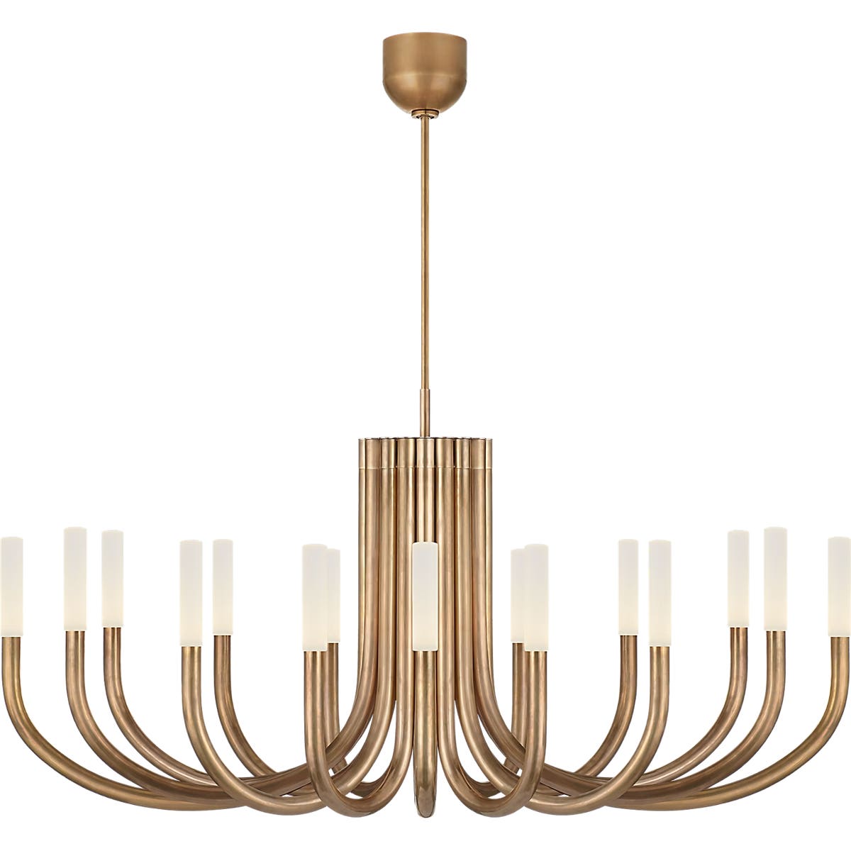 Rousseau Large Oval Chandelier - KW5585 | Visual Comfort