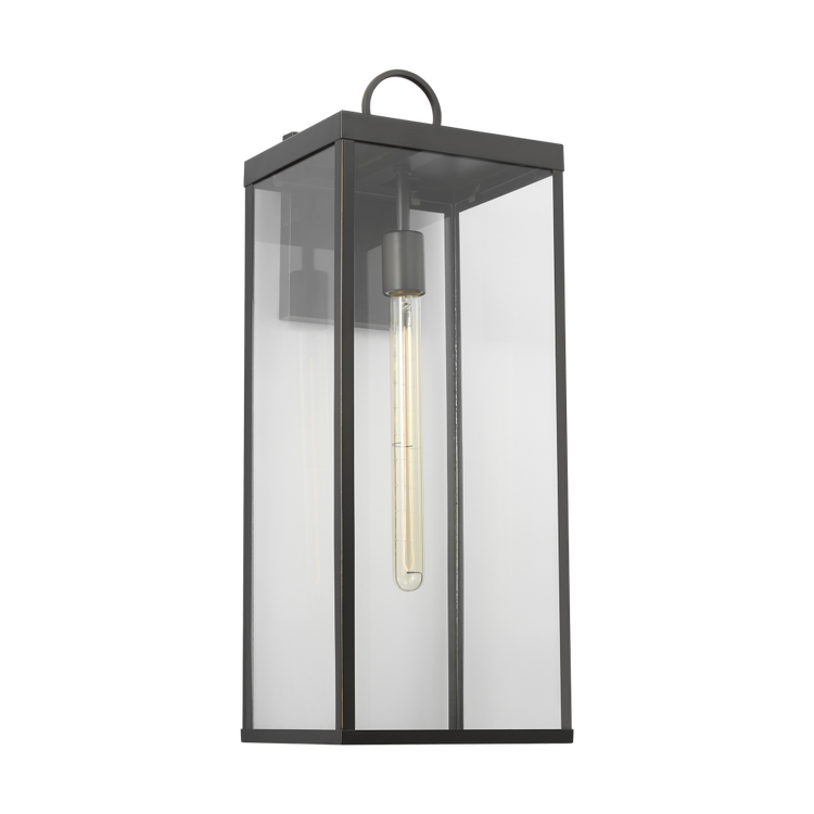 Three Quarter View - Clear Glass