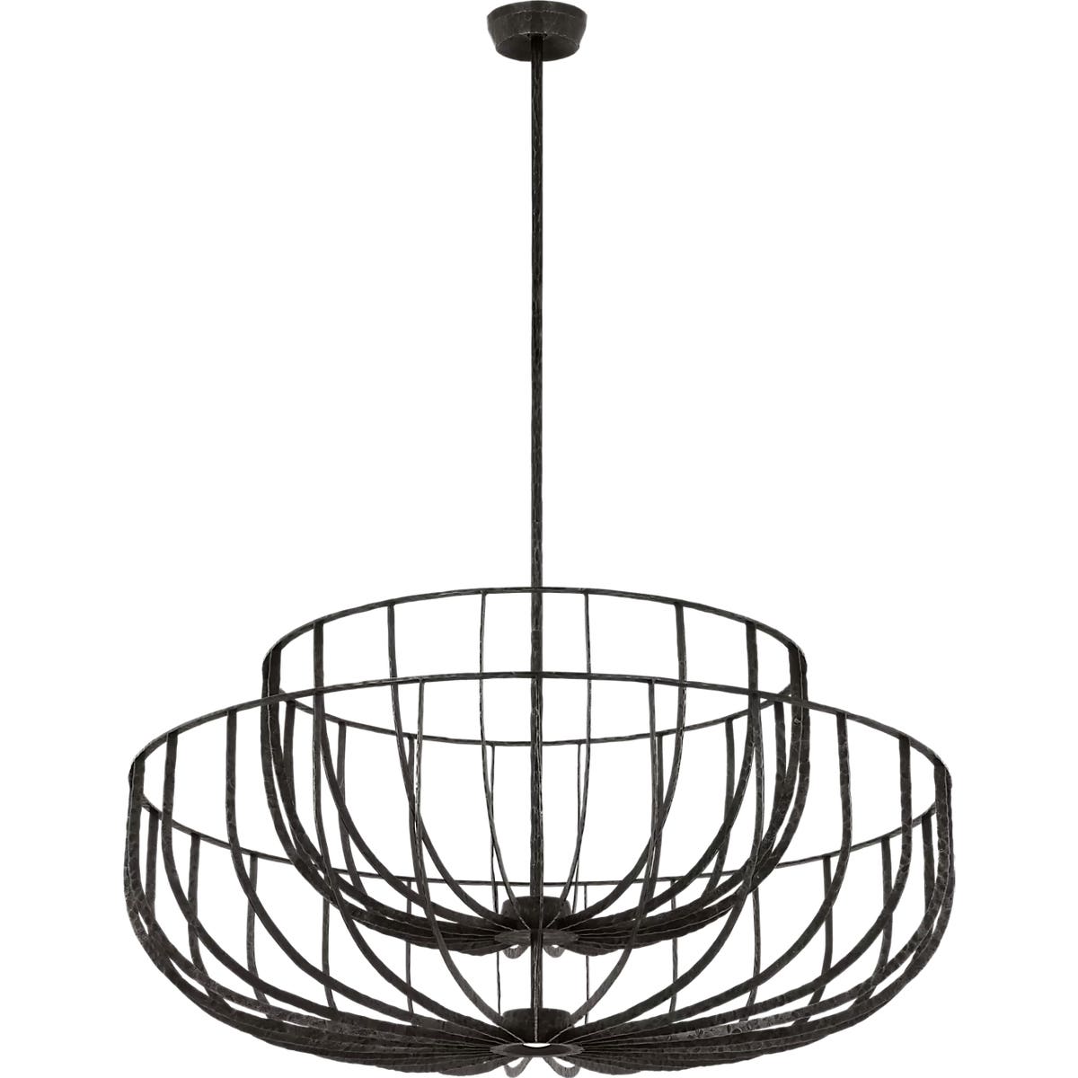 Sanchi X-Large Two Tier Chandelier - SLCH331 | Visual Comfort
