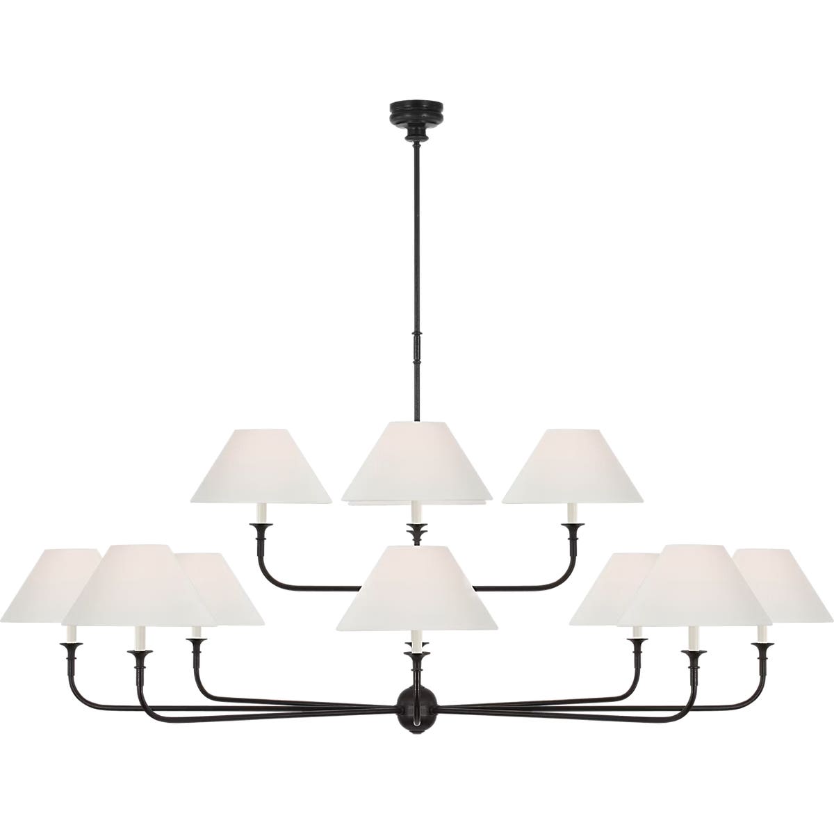 ■美品 ツアーＢB2HT DR 3w 5w 221cb 5-9I P ウェッジ■ Piaf Oversized Two Tier Chandelier - TOB5458 | Visual Comfort