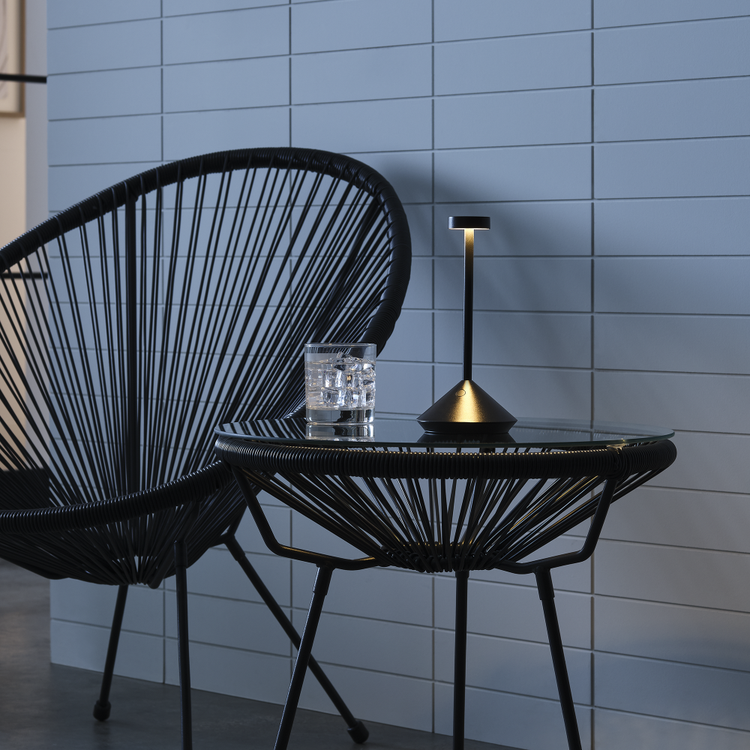 In Use - Three Quarter View - Light On - Dusk