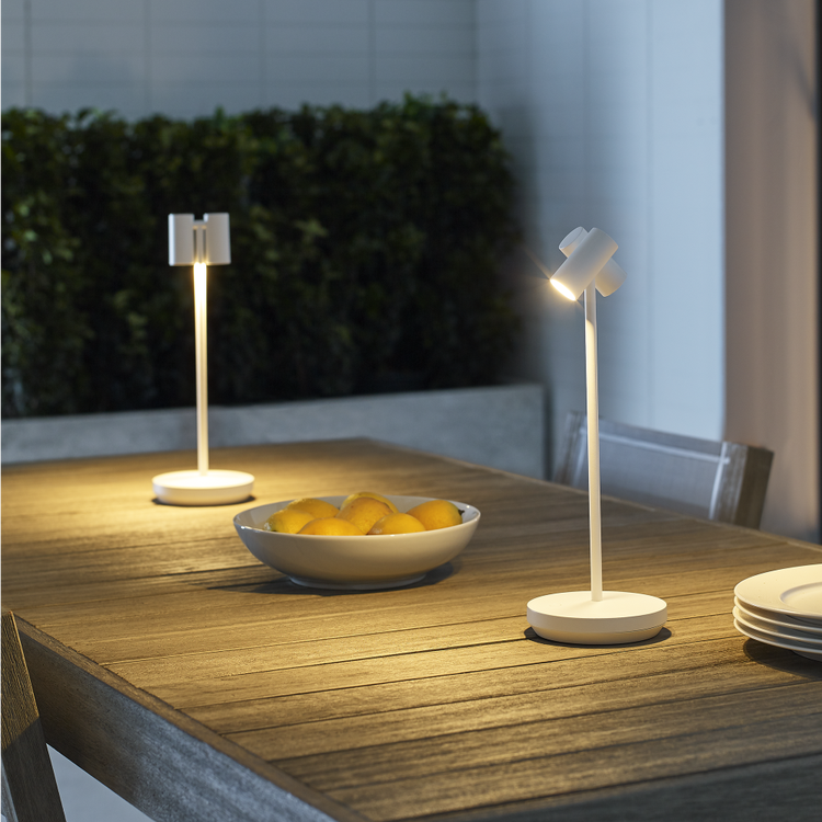 In Use - Light On - Dusk