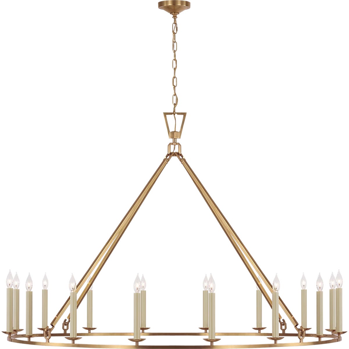 Darlana Oversized Single Ring Chandelier - CHC5275 | Visual Comfort