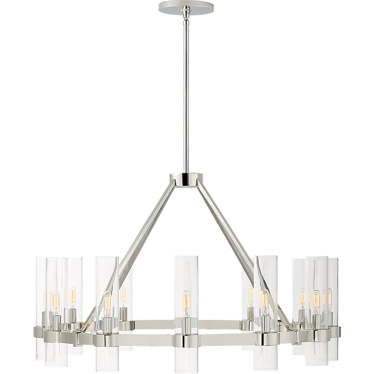 Presidio Medium Chandelier - S5680 | Visual Comfort