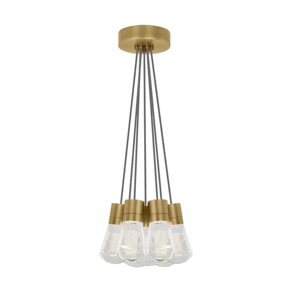 Alva 7-Light Chandelier - 700TDALVPMC7 | Visual Comfort