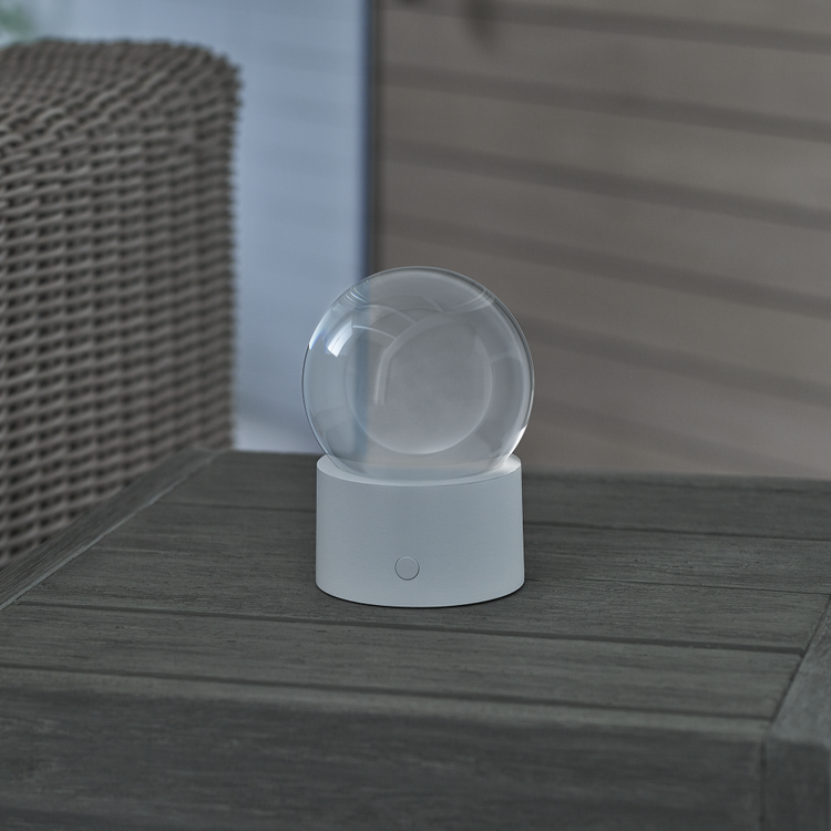 Straight On - In Use - Light Off - Dusk