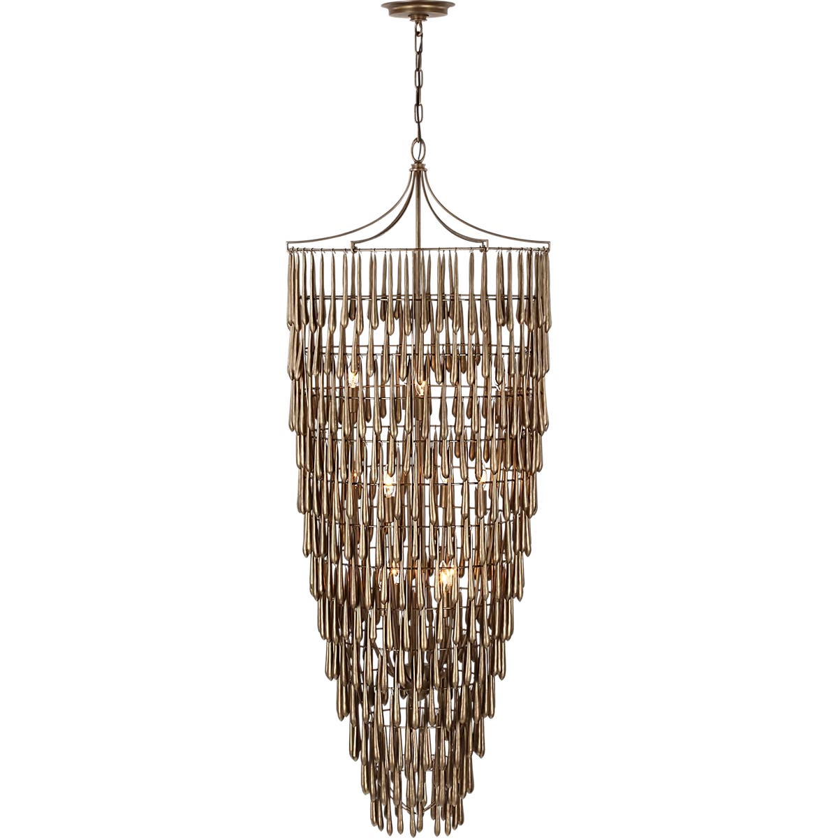 Vacarro Tall Cascading Chandelier - JN5135 | Visual Comfort