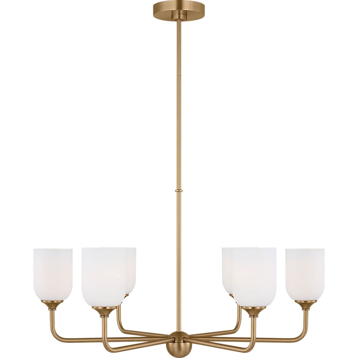 Emile Six Light Chandelier - GLC1096 | Visual Comfort