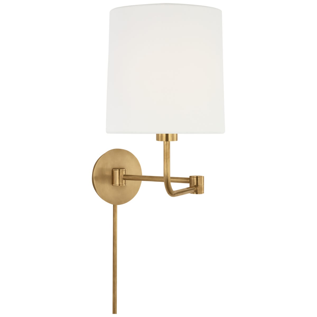 Go Lightly Swing Arm Wall Light (Open Box) - BBL2095-OB | Visual