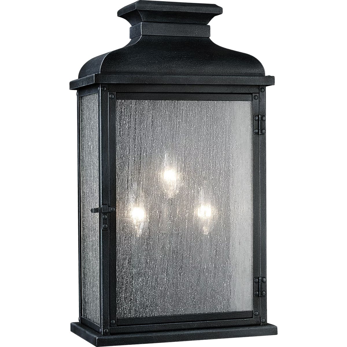 Pediment Wide Wall Lantern - OL11104 | Visual Comfort